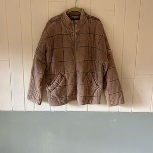 Forever 21 Taupe Zip Up Jacket